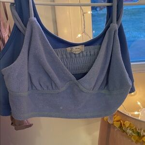 Free people XS Terry Cloth Bralette